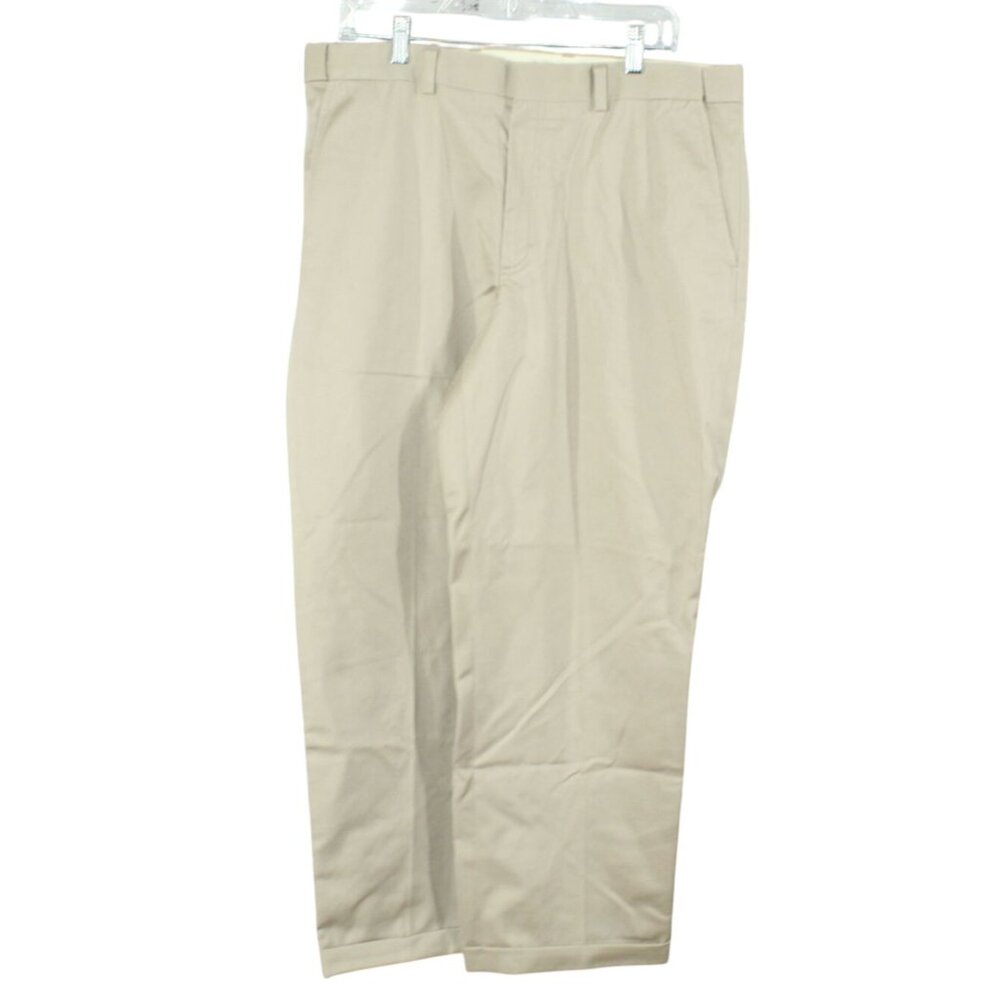 LL Bean Double L Chinos Natural Fit Pants Mens Size 36 Hidden Comfort Minimalist